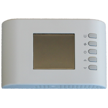 Room thermostat with speed control