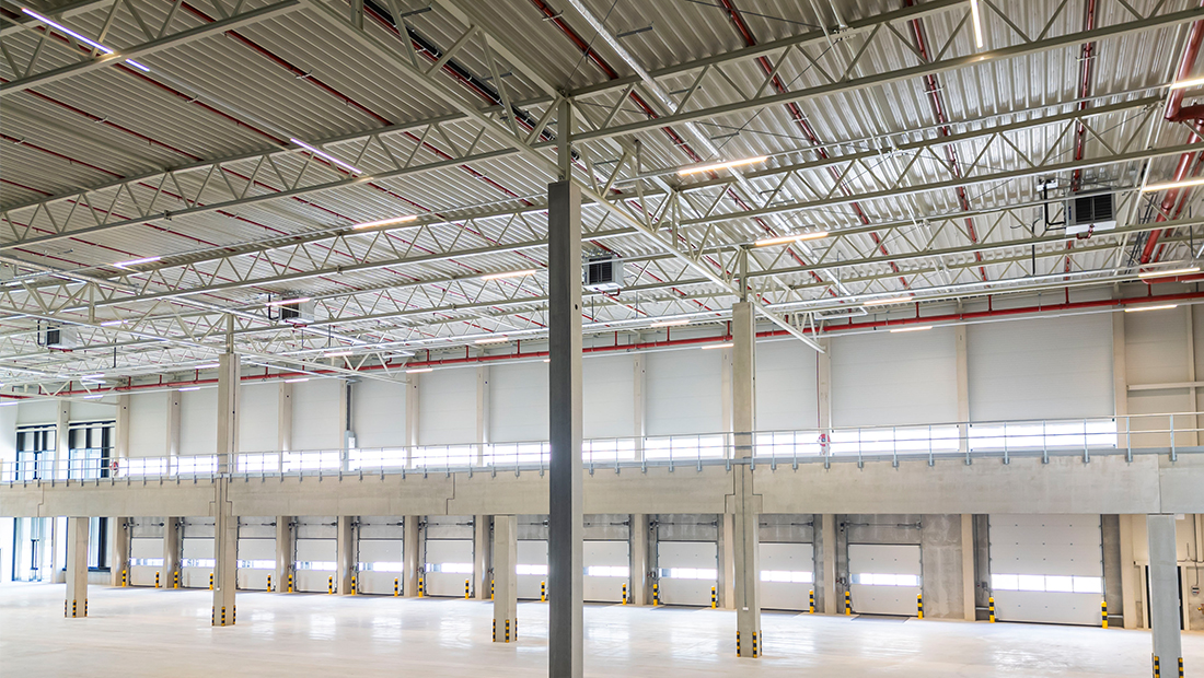 warehouse-HVAC-installation